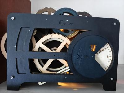 M�canisme De Mar�es R�tro Art Nouveau- Horloge Lanterne - Tide Plan
