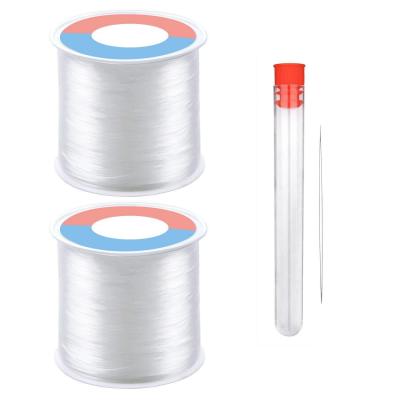 500m Fil en Nylon Transparent 0.25, 0.3mm Fil de Perles Cordon en Nylon Trans...