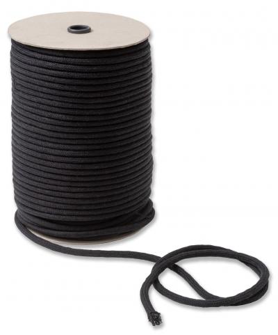 Corde de Coton macram� Noir  6 mm x 100 m�tres  Rouleau Super Long  Fabriqu� ...