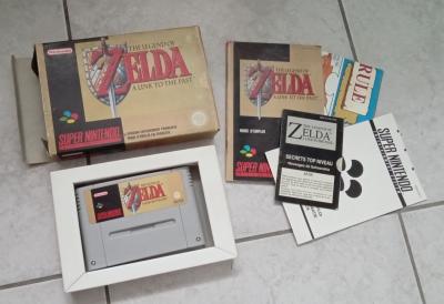 Jeu Super Nintendo  Zelda Complet