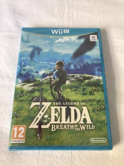 ZELDA BREATH OF THE WILD   ANCIEN JEU WIIU NINTENDO WII U   NEUF SOUS BLISTER