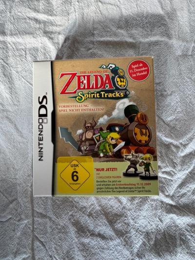 Bo�te Promotionnelle  The Legend of Zelda Spirit Tracks PAS DE JEU NEUF NEW