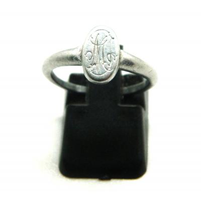 Jolie bague en alu d�but 1900