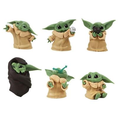 Lot de 6 figurines Baby Yoda PVC 5 6 cm mini collection Star Wars