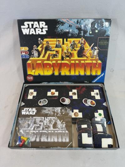 Star Wars Labyrinth   Ravensburger �dition Limit�e   Complet & �tat Nickel