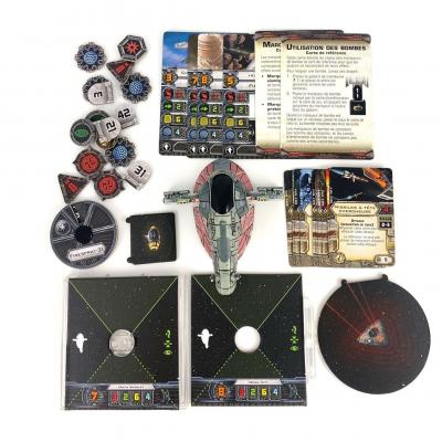 x1 Slave One FR Plastique Fantasy Flight Games Star Wars | P 00SKO