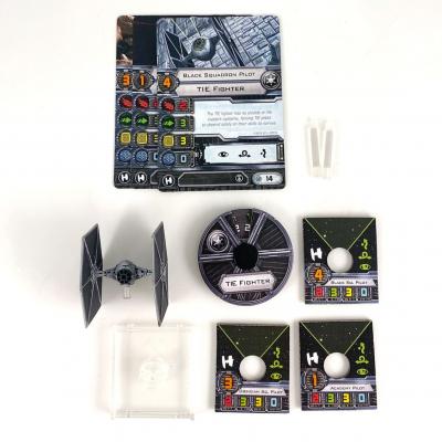 x1 Chasseur TIE ENG Plastique Fantasy Flight Games Star Wars | P 00SKC