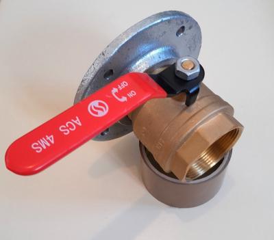 Vanne ou robinet diam�tre 50-60 mm 1-4 de tour pour tonne � eau citerne tonneau