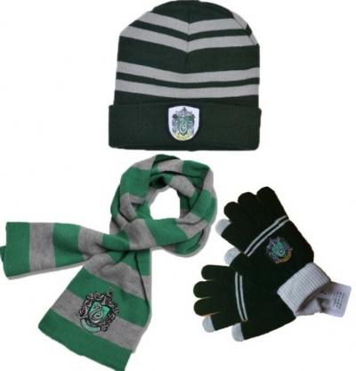Harry Potter Christmas Set With Hat Scarf And Gloves Winter Cosplay