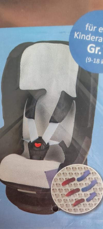 Protection si�ge auto B�b�,  anti transpiration  gris   groupe 0