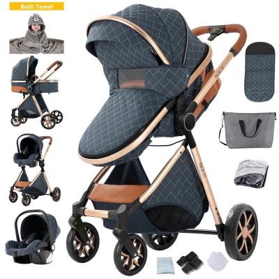 Poussette B�b� 3 en 1 L�g�re   Landau et Berceau pour Nouveau N�s