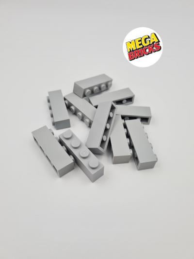 LEGO LOT 10 X BRICK 1X4 L.B.GRAY REF 3010 - 4211394  NEUF