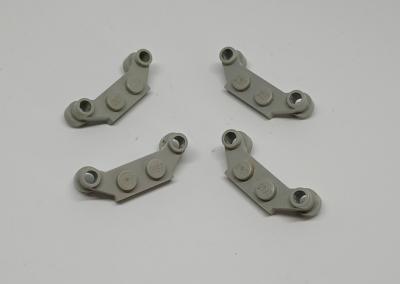 LEGO : 4x Plaque modifi� 1 x 4   R�f 4590 gris clair   Set 7171 1793 6971 6952