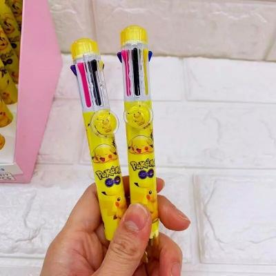 Pikachu 1 Bol�grafo Pok�mon 6 Colores Material Escolar Accesorios De Oficina