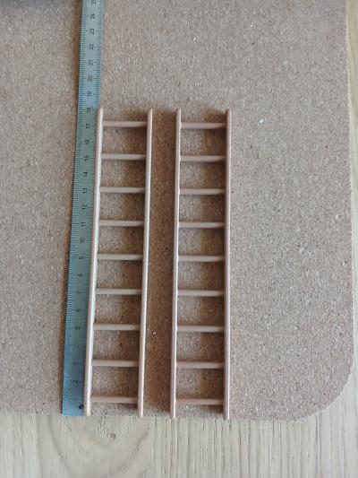 2 Echelles Large  9 Barreaux  Playmobil