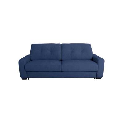 Canap� convertible express   3 places   SOA   Tissu gauffr�   Saphir   Matelas