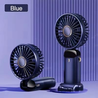 Mini Ventilateur Portable USB rechargeable 5 Vitesses �cran LED support