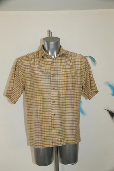 the north face Chemise Maniche Corte Giallo A Quadri Taglia M-M