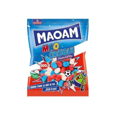 Bonbons Haribo mao croqui bleu blanc rouge sachet de 500 gr NEUF