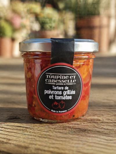 Tartare de poivrons grill�s et tomates   90 g