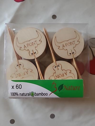 Boite De 60 Natural Bamboo 100%