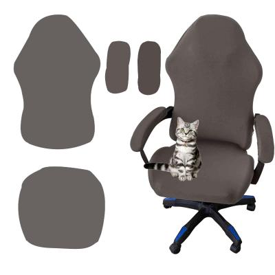 Housse Chaise Gaming, 4 Pcs Housse Fauteuil Bureau, Housse Gaming Housse Faut...