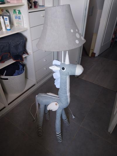 Lampe de Bureau Licorne Lampadaires Chambre D'Enfants