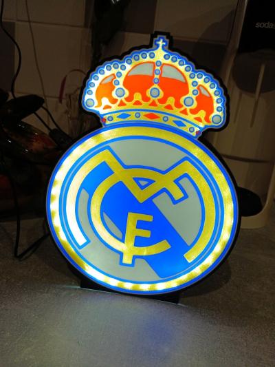 Logo Lumineux   Real De Madrid