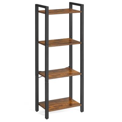 �tag�re 4 Niveaux, Biblioth�que, Meuble de Rangement, pour Bureau, Salon, Cha...