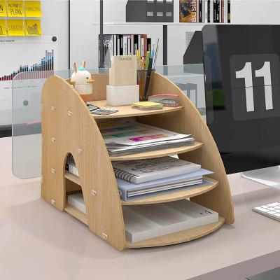 Organisateur de Dossiers � 4 Niveaux pour Bureau Organisateur de Bureau en Bo...