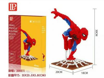 Spiderman Building Figure Mini Block 2280 Pieces Avenger Construction Games