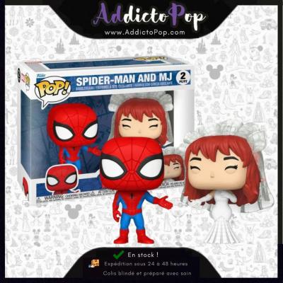 Funko Pop! MARVEL [2 Pack]   Spider Man & MJ