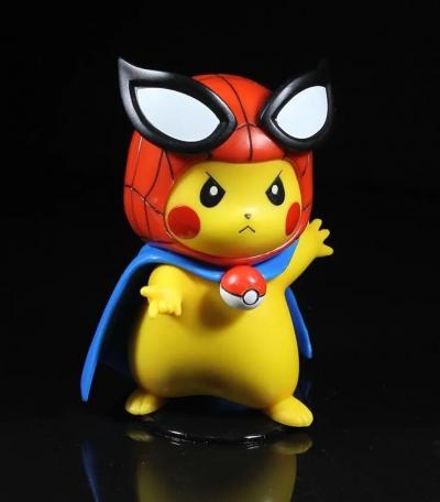 Pok�mon Figurine Pikatchu Spiderman Avengers Sammlung 10 cm PVC 2023