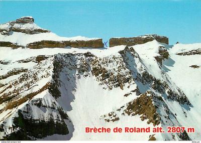 Carte Postale   65   Gavarnie   Le Cirque de Gavarnie   Le Casque   La Br�che de