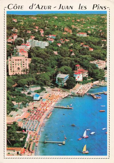 6 JUAN LES PINS LES HOTELS ET LES PLAGES
