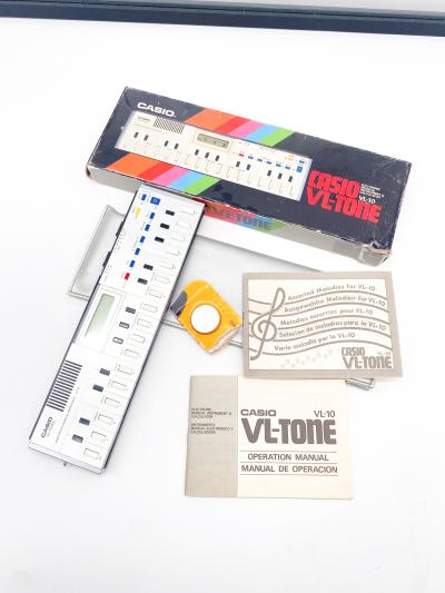 Casio VL 10 VL Tone 1982 pocket keyboard calculator