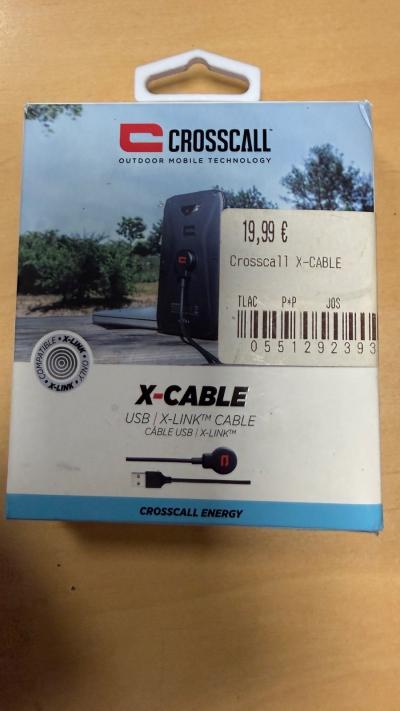 C�ble de charge et de transfert de donn�es X CABLE USB C   longueur 1m CROSSCALL