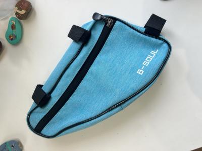 Sacoche triangle v�lo B SOUL neuve bleu turquoise