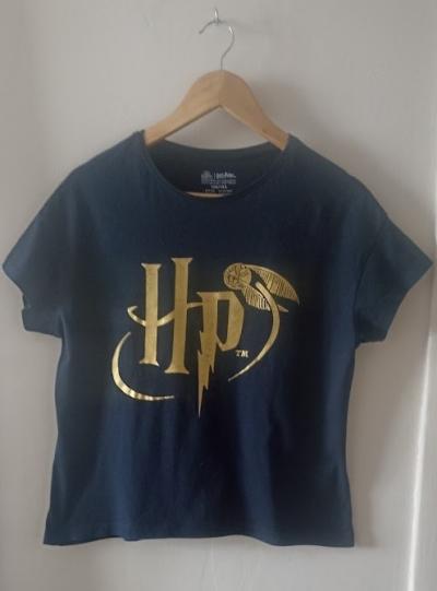 T shirt bleu marine harry potter vif d'or 12 14 ans (158-164 cm)