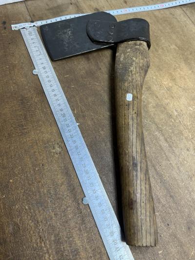 hache mineur Mine! outil ancien Revex Boiseur fer forg�e axe old tool 26-2692