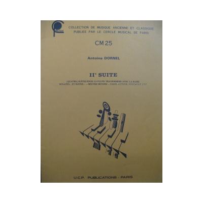 DORNEL Antoine 2nd Suite For Bass Flute