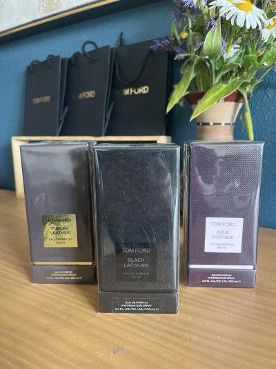 Pack De 3 Parfums Tom Ford Tuscan Leather   Figue �rotique   Black Lacquer   1.1