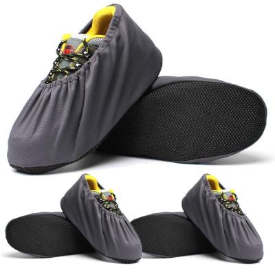 Lot de 3 paires de couvrechaussures antid�rapants lavables r�utilisables pour...