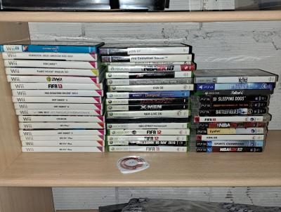 Lot De 45 Jeux HS Non Tester Ps2 Ps3 Xbox 360 Wii