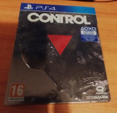 CONTROL REMEDY STEELBOOK PLAYSTATION PS4 FR
