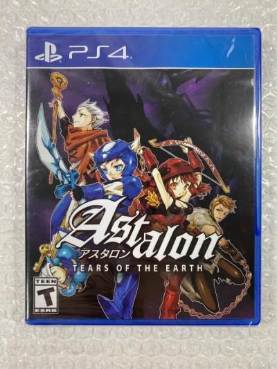 ASTALON TEARS OF THE EARTH PS4 USA NEW (EN-FR-DE-ES) (LIMITED RUN GAMES 445)