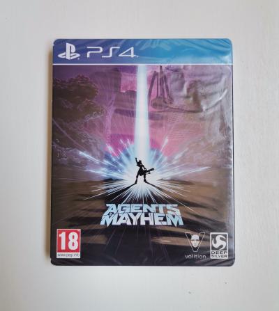 Agents Mayhem   Steelbook Edition sur PS4 - Neuf - Sous Blister - Version FR