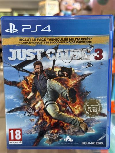 Jeu Sony Ps4 Just Cause 3 PAL Fran�ais