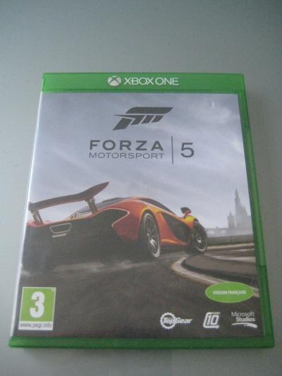 Xbox one - Forza 5  Motorsport -VF-TBE-sans rayures