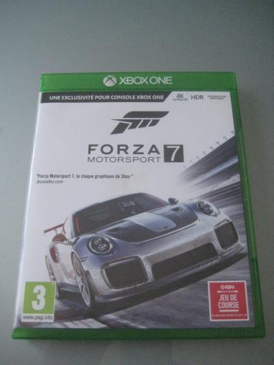 Xbox One- Forza Motorsport 7-VF-TBE-sans rayures